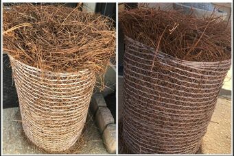 pinestraw-rolls Pine Straw Roll